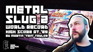 Metal Slug 2 Twin Galaxies World Record High Score Run - 3,921,780 points by Martin 'Tain' Taylor