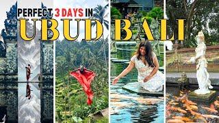 Bali Vlog 2024 | Ubud Itinerary | Villa, Bali Swing, Gates of Heaven, Rice terraces, Tirta Ganga