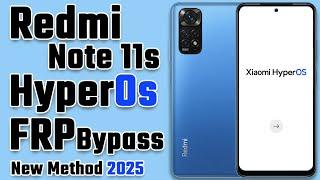 Redmi Note 11, 11s FRP Bypass HyperOs without PC New Method 2025 #frp #redminote11s #hyperos