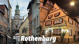 Rothenburg Vlog, 2 nights at Romantik Hotel Markustrum. A Romantic German Medieval Town.