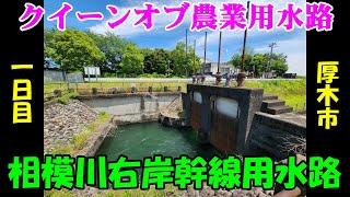 相模川右岸幹線用水路を踏破してみた1日目