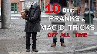 TOP 10 PRANKS & Magic tricks OF ALL TIME - Julien Magic