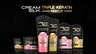 #UltimatelyBeautifulHair with the Cream Silk Ultimate Keratin Collection