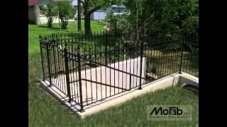 Indiana Ornamental Wrought Iron Fencing MoFab Inc