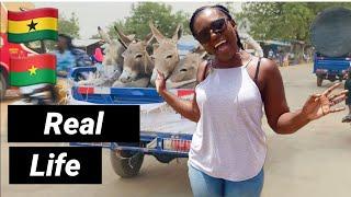 Adventurous Real Life Street Tour Through Ghana and Burkina Faso , Africa | West African Streets