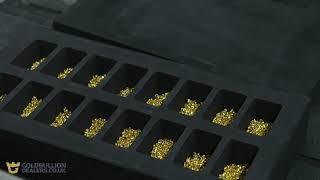 100 gram Gold Bullion Bar Production