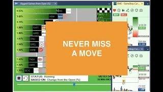 Trade Ideas The Art of Visual Trading - Never miss a move with this window