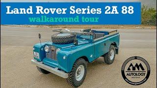 LAND ROVER SANTANA SERIES IIA 88 - WALK AROUND TOUR!!