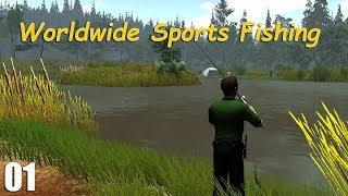 Worldwide Sports Fishing  Angelspiel ... Einblick und erste Fische #1 Let's Play Deutsch