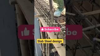 Slab Steel design And details #construction #steeldesign