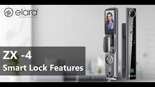 Elara ZX-4 Smart Door Lock | Smart Lock Features