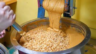 Peanut Butter Making in Taiwan / 花生醬製作 - Taiwanese Food