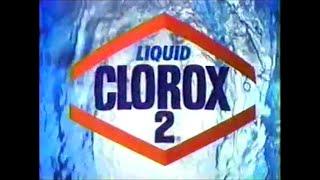 Liquid Clorox 2 Color Safe Bleach Commercial 1989 b