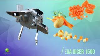 Промышленная овощерезка для нарезки кубиком овощей, фруктов и других продуктов Vega Dicer 1500