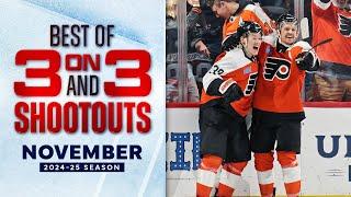 3-on-3 Overtime and Shootouts | Best of November | 2024-25 NHL