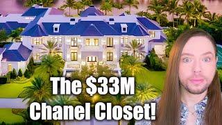 Explore This $33 Million Mansion with a Private Chanel Boutique Closet!