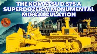 The Komatsu D575A Superdozer: A Monumental Miscalculation