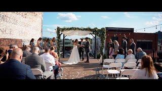 Sydney + Jordan Wedding Highlight Film | T.Lee Films | Warehouse 817, The Sessions Hotel Bristol, VA