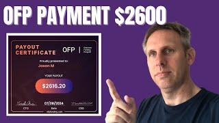 OFP PAYOUT - Proof they do pay if you stick to the rules