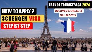 How To Apply Schengen Visa 2024 ( Apply France Tourist Visa Online ) - Process and Documents