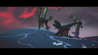 Spear and Fang vs The Pterodactyls