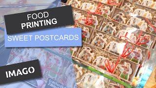 Sweet Printed Postcards as Cookies