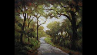 Woodland Road 8x10 - Painting Demonstration