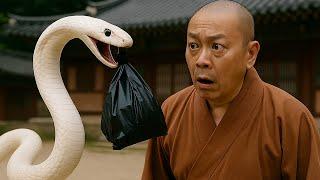 Con Rắn Trắng Ngậm Túi Đen Bò Lên Ngôi Chùa Cổ, Sư Thầy Mở Ra Phát Hiện Bí Mật Tội Ác Rúng Động