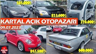 KARTAL OTOPAZARI 2023| İKİNCİEL OTOMOBİL FİYAT ARAŞTIRMA 09.07.2023#keşfet#edit#trending#arabapazarı