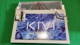 KIVI 43U750NB Smart TV 4K - unboxing and first start