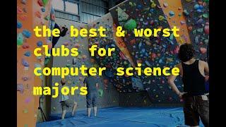 Best and Worst Clubs for CS Majors (at least @ Northeastern)