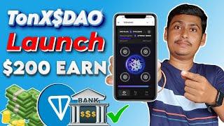 TonxDao mining Project launched | Dao mining | TonxDao new mining | Dao airdrop | ton Dao mining