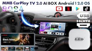 Hot MMB Carplay TV2.0 Magic AI BOX Review: Android 12|Youtube|Netflix|Google Store|HDMI & More!