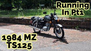 1984 MZ TS125 - Rebuild Running In Part 1