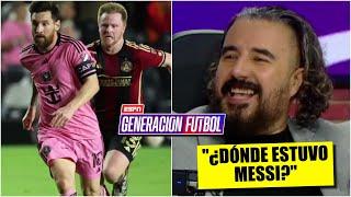 Álvaro GOZA de la ELIMINACIÓN de MESSI y el INTER MIAMI a manos de Atlanta en la MLS | Generación F