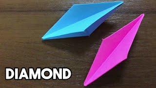 How To Make an Origami Paper Diamond "2"