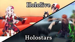 Introducing Hologra & StarKore to My Non-Vtuber Watcher Friends!! #hololive #holostars #reaction