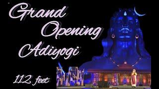 Bangalore adiyogi 112 feet grand opening