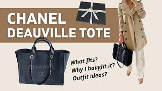 CHANEL *NEW* DEAUVILLE TOTE SMALL Unboxing & Review | Why I Buy It?