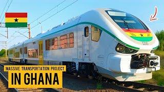 The Ultramodern Ghanaian Trains Made in Poland and Railway Finally To Be Commissioned