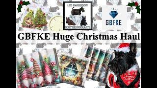 Diamond painting | UNBOXING | #gbfke | Huge Christmas Haul | Part 1 | Cute Christmas