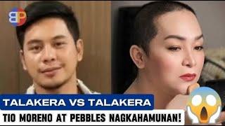 Talakera vs talakera. Tio Moreno at Vicente Cunanan aka Pebbles nagkahamunan.