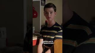 Sheldon, the fearless atheist.  #YoungSheldon | TBS