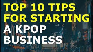 How to Start a Kpop Business | Free Kpop Business Plan Template Included