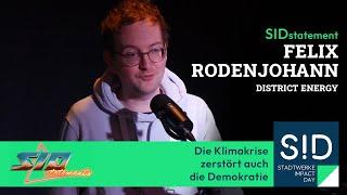 SID2024 Statement | Felix Rodenjohann: Klimakrise zerstört die Demokratie