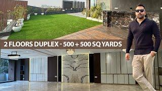 2 Floors Duplex of 500 sq yards in DLF Gurgaon | Ultra Luxurious | Terrace Garden | Power Backup