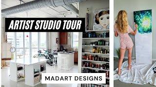 Miami Artist Loft Studio Apartment Tour Where Creative Magic Happens