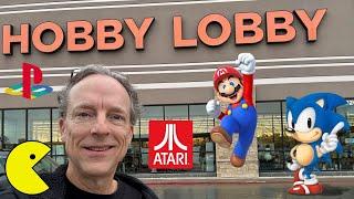 Retro Gaming Treasures At Hobby Lobby! - Atari, Mario, Zelda, Sonic, Pokémon & More!