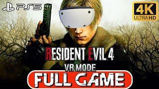 Resident Evil 4 Remake VR Mode FULL GAME Walkthrough [PSVR2] 4K 60ᶠᵖˢ 