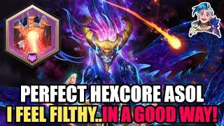 LITERALLY SPEECHLESS! Perfect Hexcore A.Sol! - Path of Champions